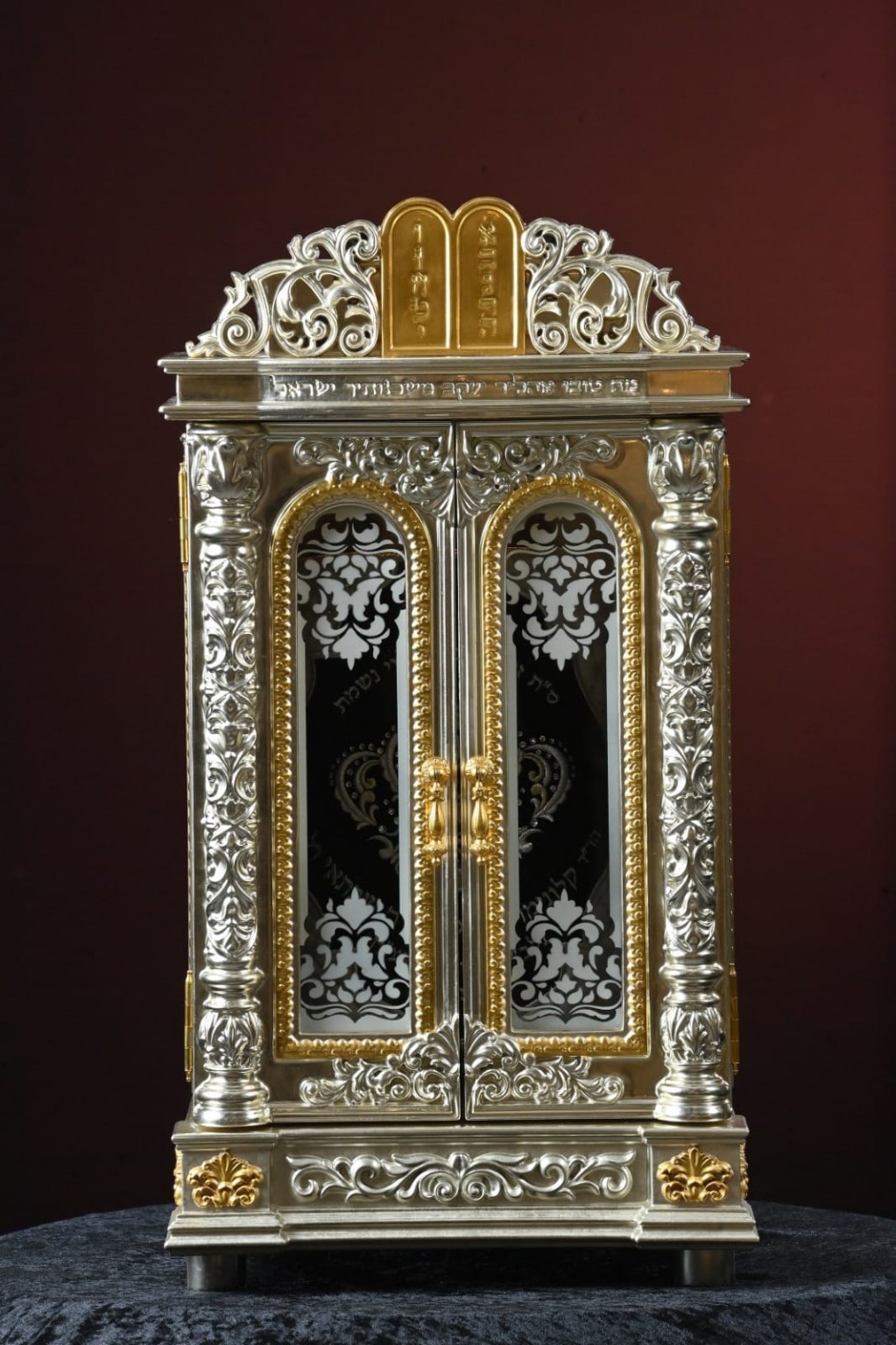 Silver and Gold Splendor Aron Kodesh