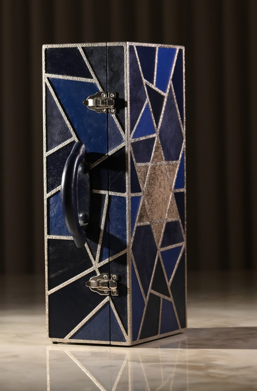 Modern Aron Kodesh and Carrying Case
